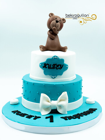 Ayıcık Model Konsept Doğum Günü Pastası