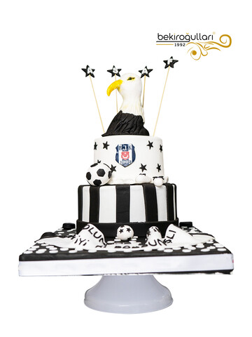Beşiktaş Kartal Model Konsept Doğum Günü Pastası