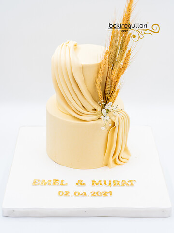 Buğday Temalı Minimal Pasta