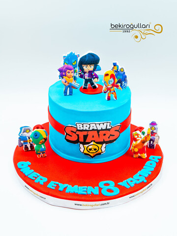 Çizgi Film Karakter Temalı Pasta