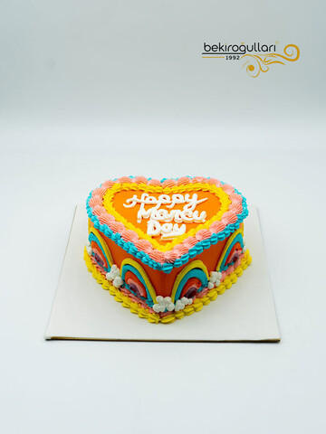 Gökkuşağı Detaylı Naked Konsept Pasta