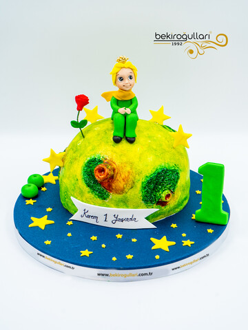 Küçük Prens Temalı Konsept Pasta