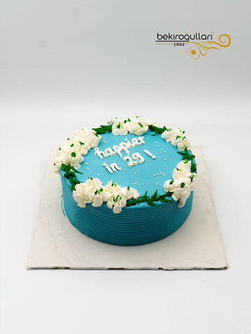 Mavi Naked Sıvama Pasta