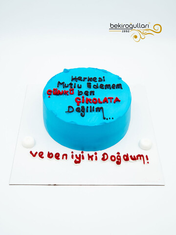 Mavi Naked Sıvama Pasta