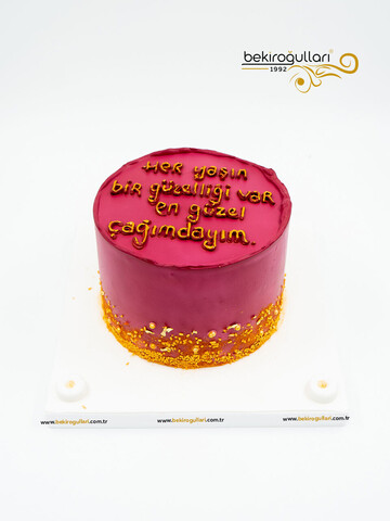 Pembe Naked Sıvama Pasta