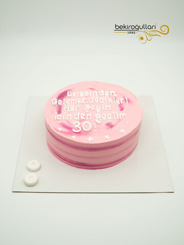 Pembe Naked Sıvama Pasta