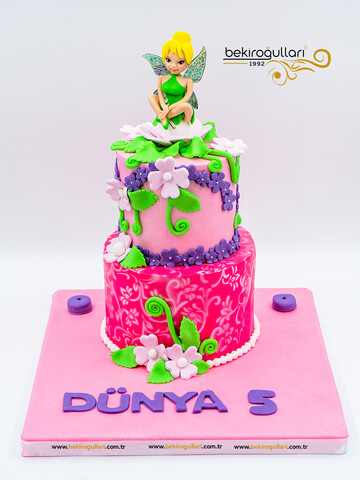 Peri Kız Temalı Konsept Pasta