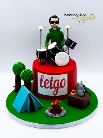 Trampet Figür Konsept Pasta