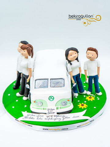 Vosvos Temalı Konsept Pasta