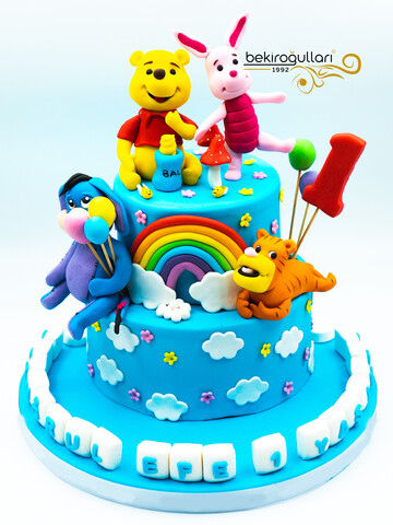 Winnie The Poo Konsept Pasta