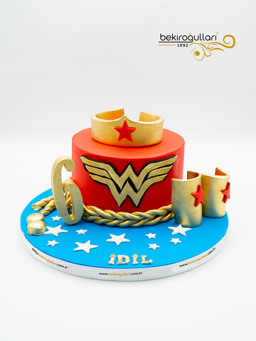 Wonder Woman Konsept Pasta