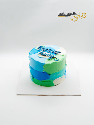 Yeşil Tonları Naked Konsept Pasta