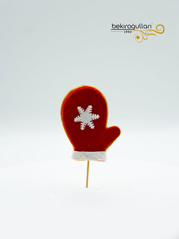 Yılbaşı Eldiven Temalı Konsept Kurabiye