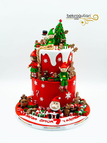 Yılbaşı Konsept Pasta