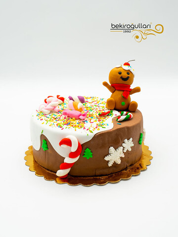 Yılbaşı Şekerlemeleri Konsept Pasta