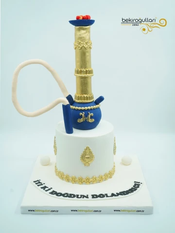 Nargile Detaylı Butik Pasta