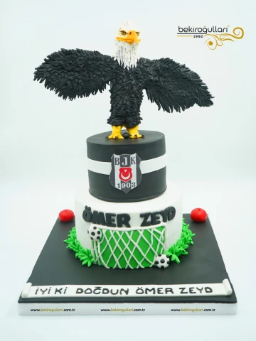 Kartal Temalı Taraftar Pasta