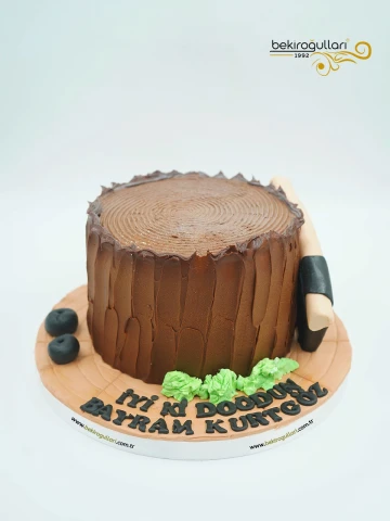 Ağaç Tasarım Pasta