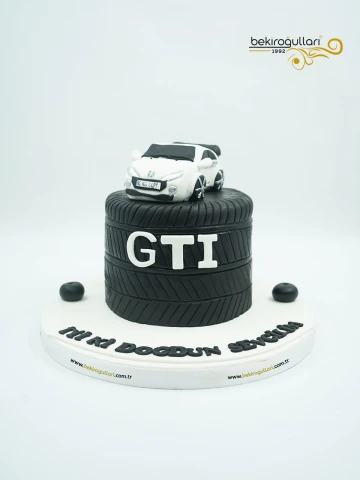 Araba Detaylı Butik Pasta