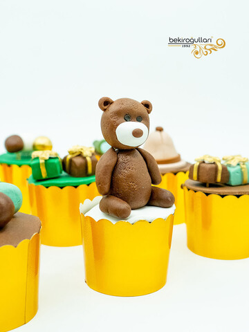 Ayıcık Temalı Cupcake