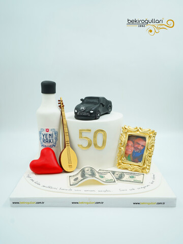 Çerçeve Detaylı Butik Pasta