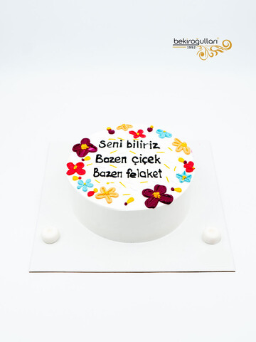 Çiçek Süslemeli Naked Pasta