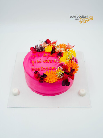 Çiçek Süslemeli Naked Pasta