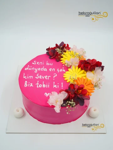 Çiçek Süslemeli Naked Pasta