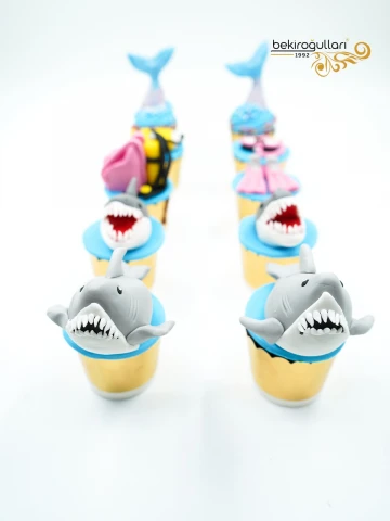 Dalış Konsept Cupcake