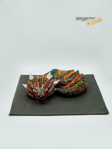 Ejderha Model Tasarım Pasta