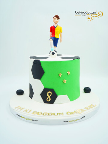 Futbolcu Figür Konsept Pasta