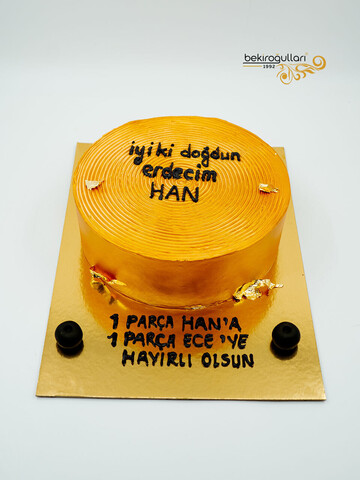 Gold Naked Sıvama Pasta