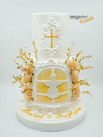 Haç İşaretli Tasarım Butik Pasta