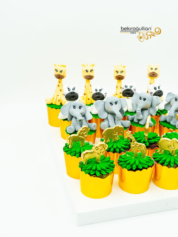 Hayvanlar Alemi Cupcake