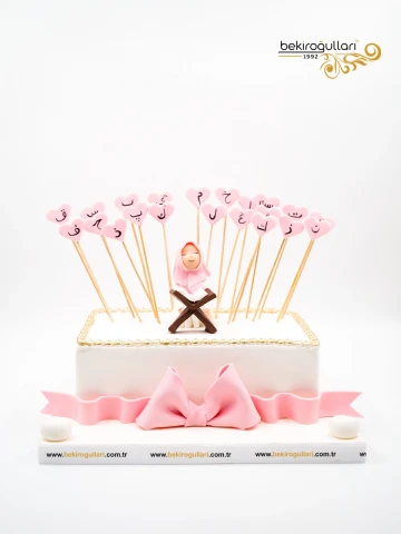 İslami Kız Çocuk Butik Pasta