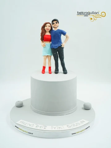 Kadın ve Erkek Figür Pasta