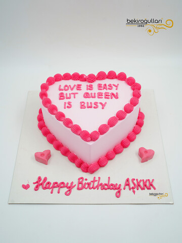 Kalp Detaylı Naked Pasta