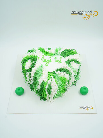 Kalp Detaylı Naked Pasta