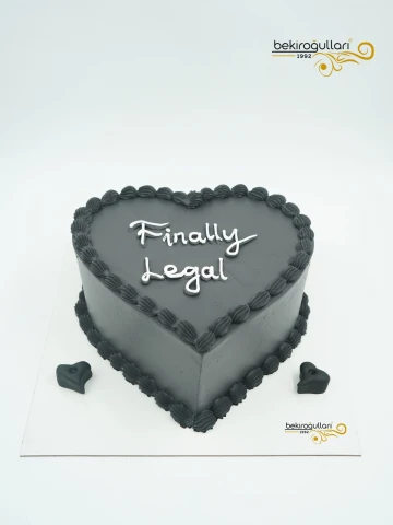 Kalp Detaylı Naked Pasta