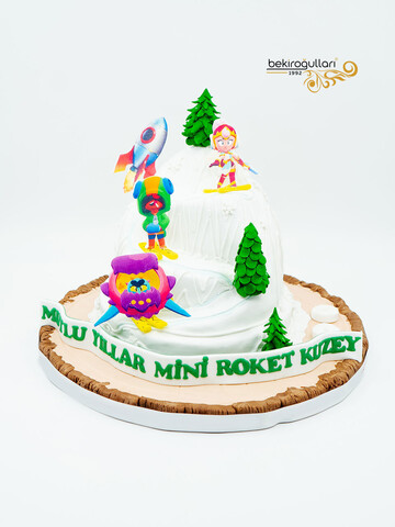 Kaykay Temalı Roket Pasta