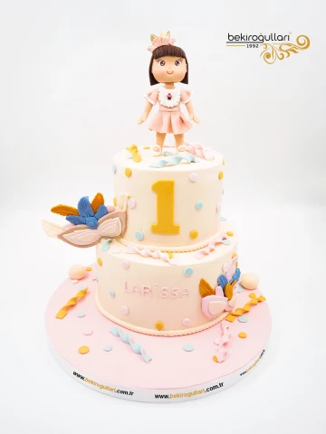 Kız Çocuk Figür Tasarım Butik Pasta