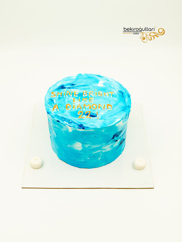 Mavi Naked Sıvama Pasta