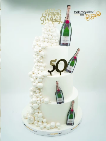 Moet Şampanya Butik Pasta