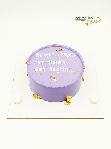 Mor Naked Sıvama Pasta