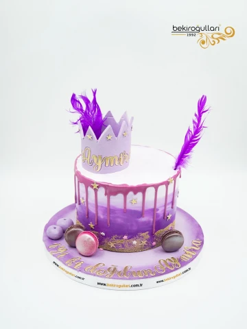 Mor Süslemeli Naked Pasta