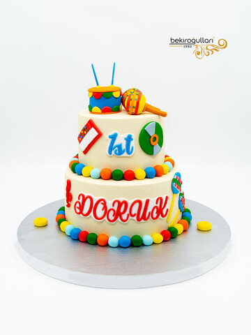 Müzik Temalı Konsept Pasta