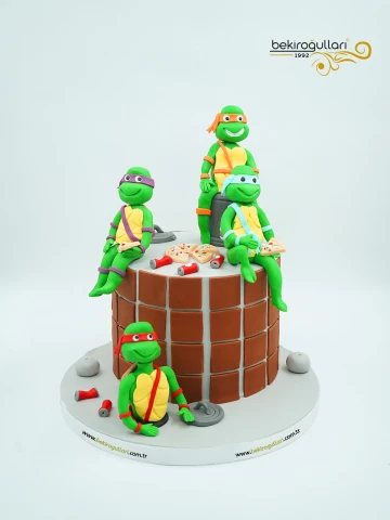 Ninja Kamplumbağalar Butik Pasta