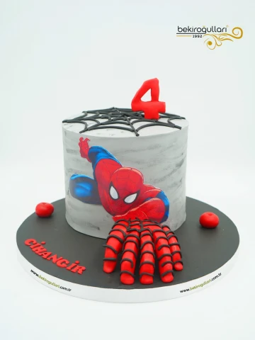 Örümcek Adam Konsept Pasta