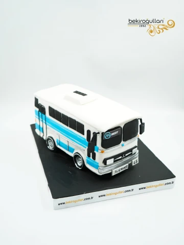 Otobüs Model Tasarım Pasta