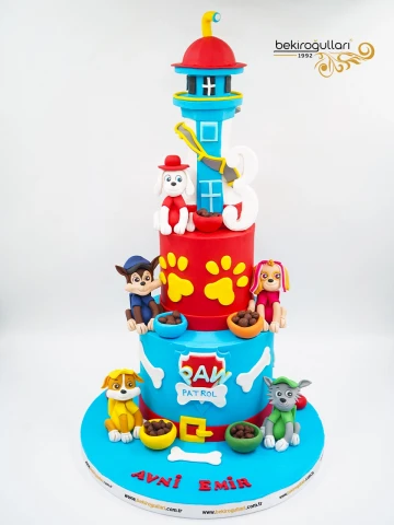 Paw Petrol Konsept Pasta